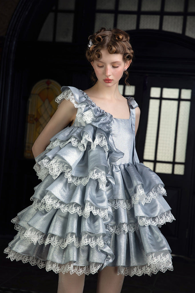 [UNOSA] Ballet Dancer Lace halter dress - Premium  from UNOSA - Just $98.00! Shop now at Peiliee Shop