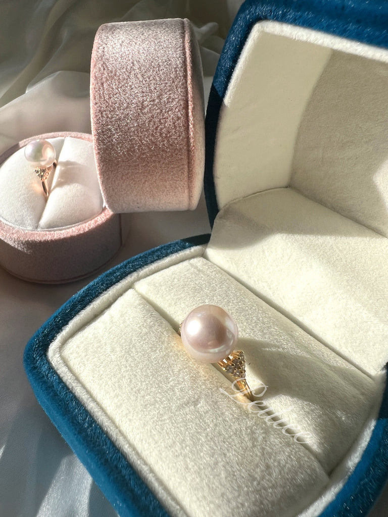 Get trendy with 10-11mm Rose Freshwater Pearl -  available at Peiliee Shop. Grab yours for $99 today!