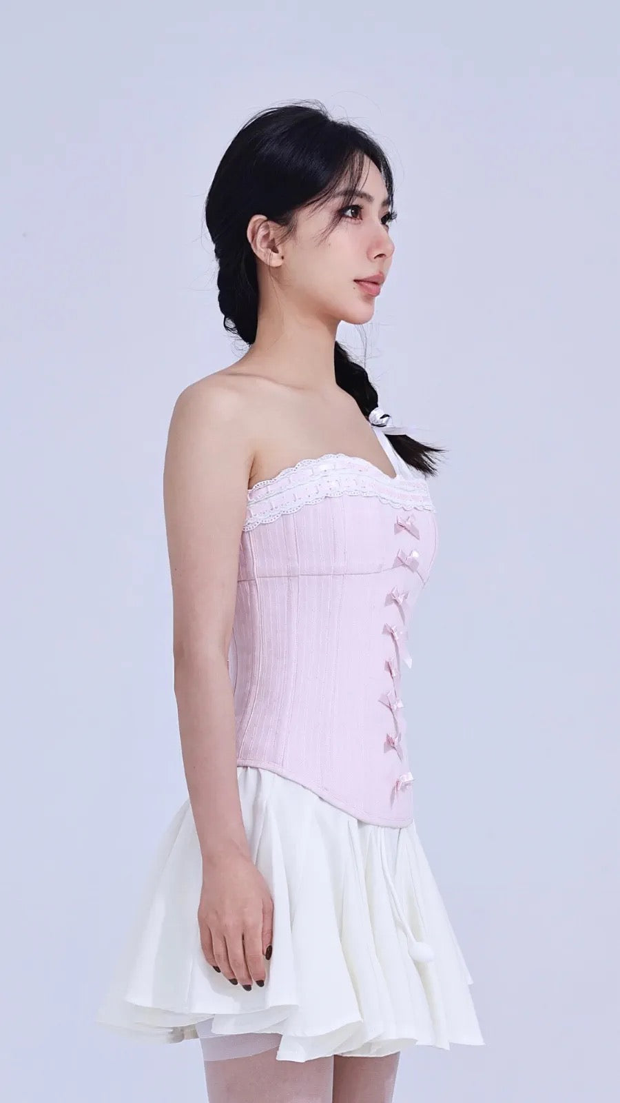 Get trendy with Disney Princess-style Fishbone Corset -  available at Peiliee Shop. Grab yours for $71 today!