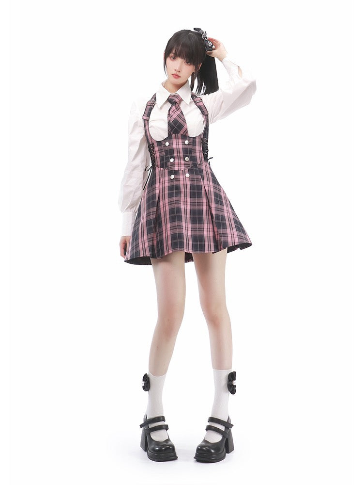 [Damngirl]The Charming Schoolgirl Set - Premium  from Damngirl - Just $65.00! Shop now at Peiliee Shop