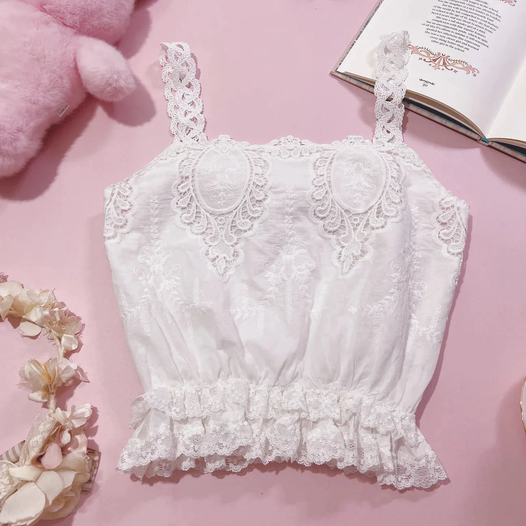 Lolita98 Vintage-inspired Camisole and Bloomers - Premium  from leflacon - Just $116.00! Shop now at Peiliee Shop