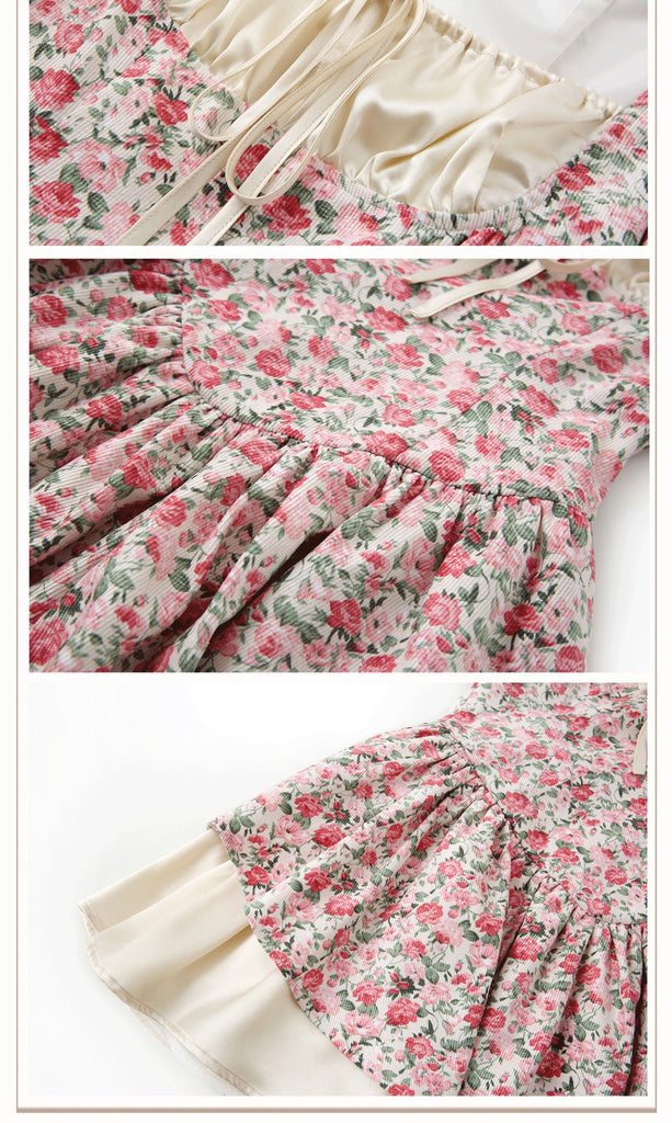 [KV72] Midsummer Floral Dress - Premium  from KV72 - Just $59.00! Shop now at Peiliee Shop