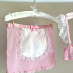 Get trendy with Cutie Pie Sweetheart Maid Lingerie Set -  available at Peiliee Shop. Grab yours for $23 today!