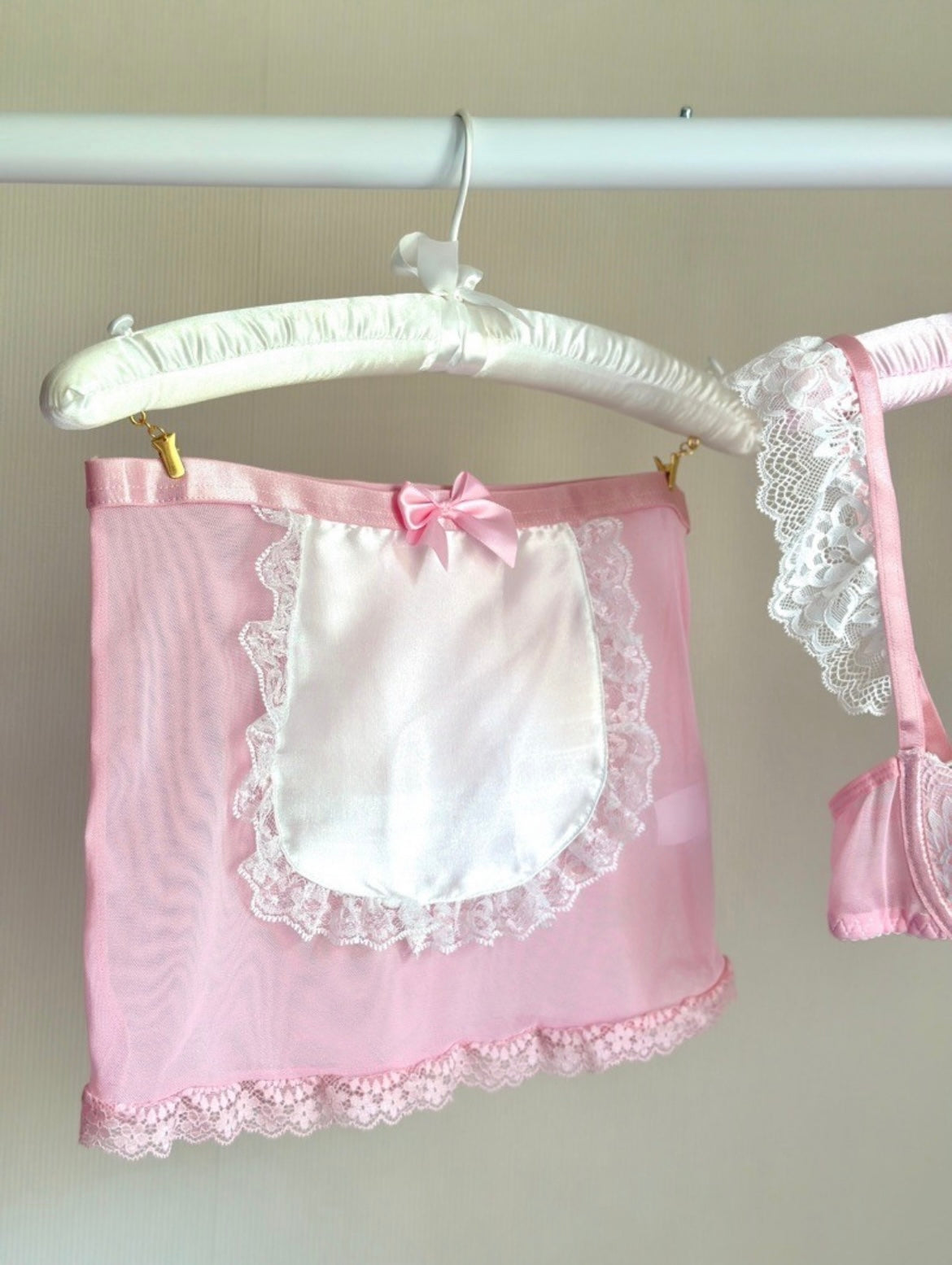 Get trendy with Cutie Pie Sweetheart Maid Lingerie Set -  available at Peiliee Shop. Grab yours for $23 today!