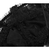 Get trendy with [Blood Supply]Alice Dark Gothic Corset Dress - Clothing available at Peiliee Shop. Grab yours for $18 today!