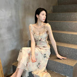 Get trendy with Petal Dance floral Dress - Dress available at Peiliee Shop. Grab yours for $38 today!