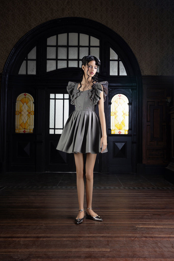 [UNOSA] Moment Of Elegance mini dress - Premium  from UNOSA - Just $71.00! Shop now at Peiliee Shop
