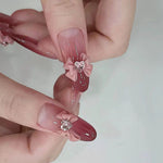 Get trendy with [Nail Art] 10 Pieces Barbie Heart Ribbon -  available at Peiliee Shop. Grab yours for $5 today!