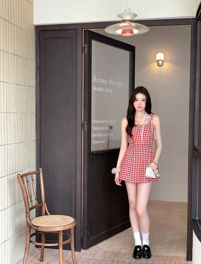 Cherry Darling Mini Dress - Premium Dress from Mummy Cat - Just $35.00! Shop now at Peiliee Shop