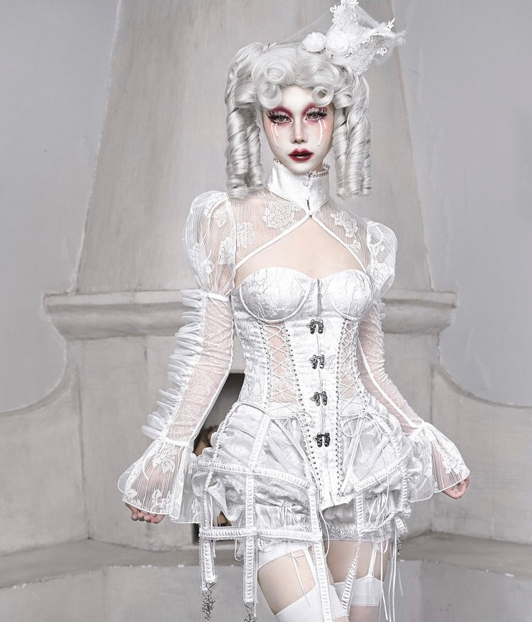 [Blood Supply]Sleeping Alice Boned Waist A-Line Dress - Premium Clothing from Blood Supply - Just $15.00! Shop now at Peiliee Shop