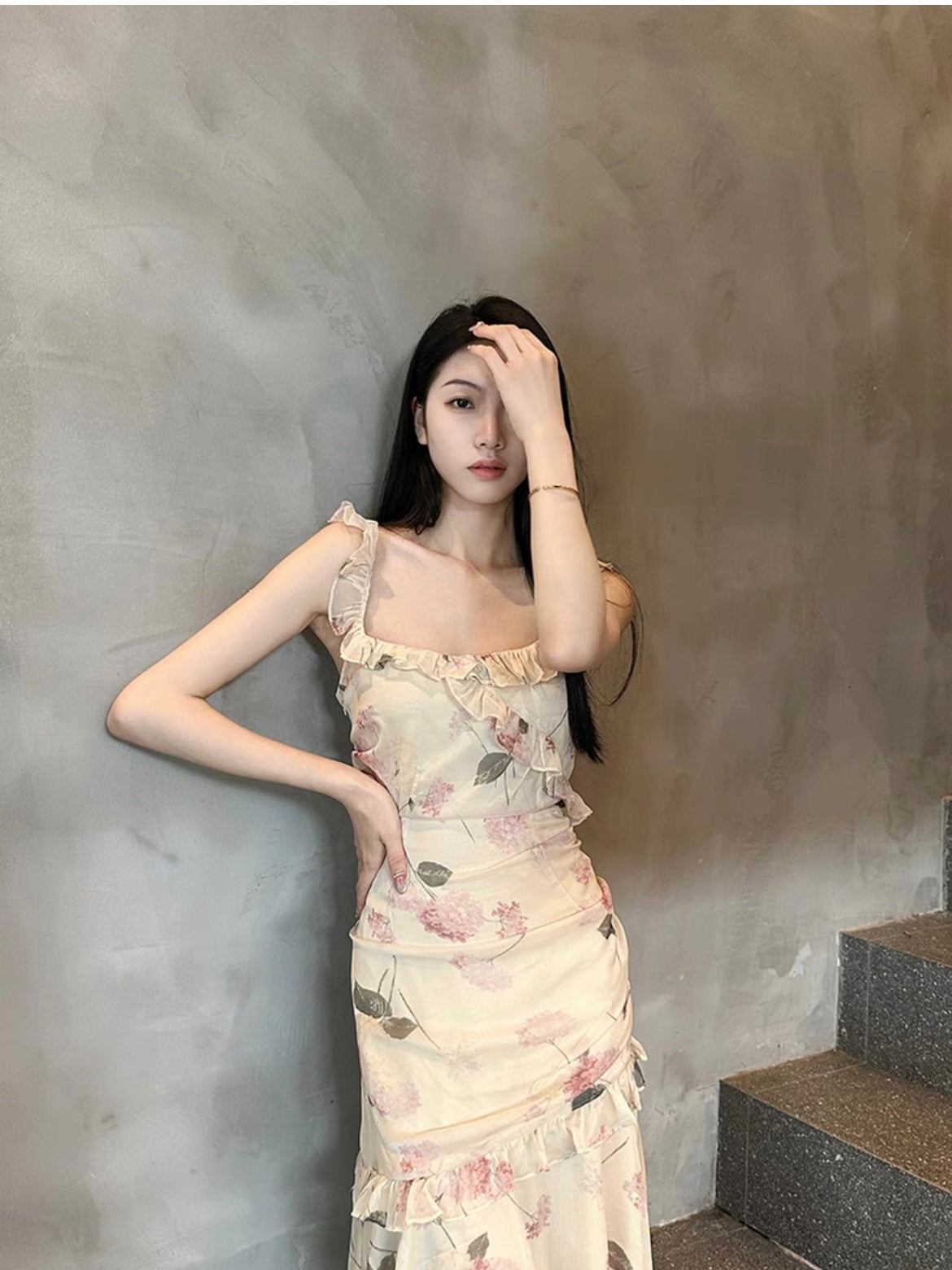 Get trendy with Petal Dance floral Dress - Dress available at Peiliee Shop. Grab yours for $38 today!