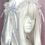 Get trendy with Angel Version Handmade White Bunny Hat Headband -  available at Peiliee Shop. Grab yours for $21.90 today!