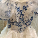 Get trendy with [Haute couture] La Fille De Porcelaine Wedding Dress New Vintage Dress Handmade By Ankin -  available at Peiliee Shop. Grab yours for $499 today!