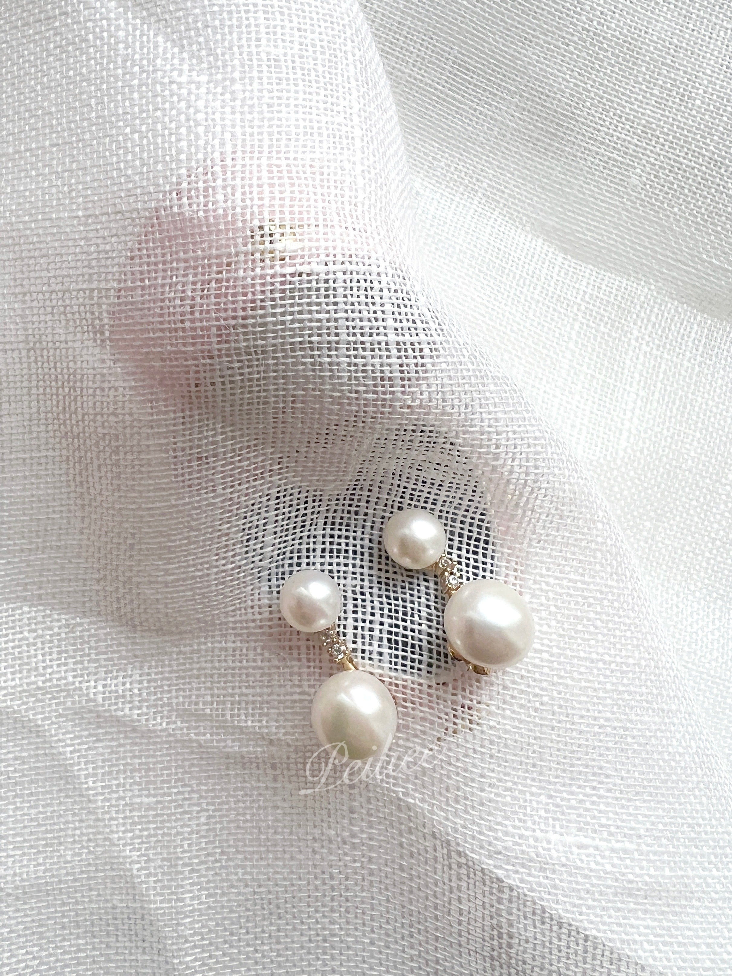 Get trendy with All The Stars Shine For You Freshwater Pearl Earring -  available at Peiliee Shop. Grab yours for $18 today!