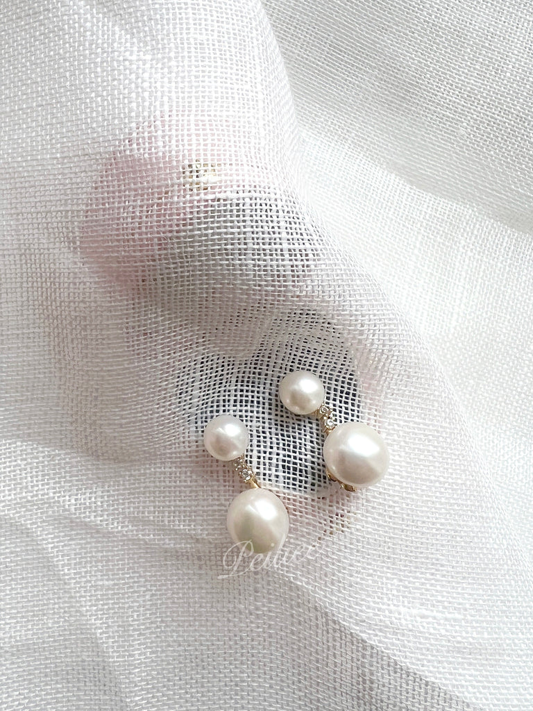 Get trendy with All The Stars Shine For You Freshwater Pearl Earring -  available at Peiliee Shop. Grab yours for $18 today!