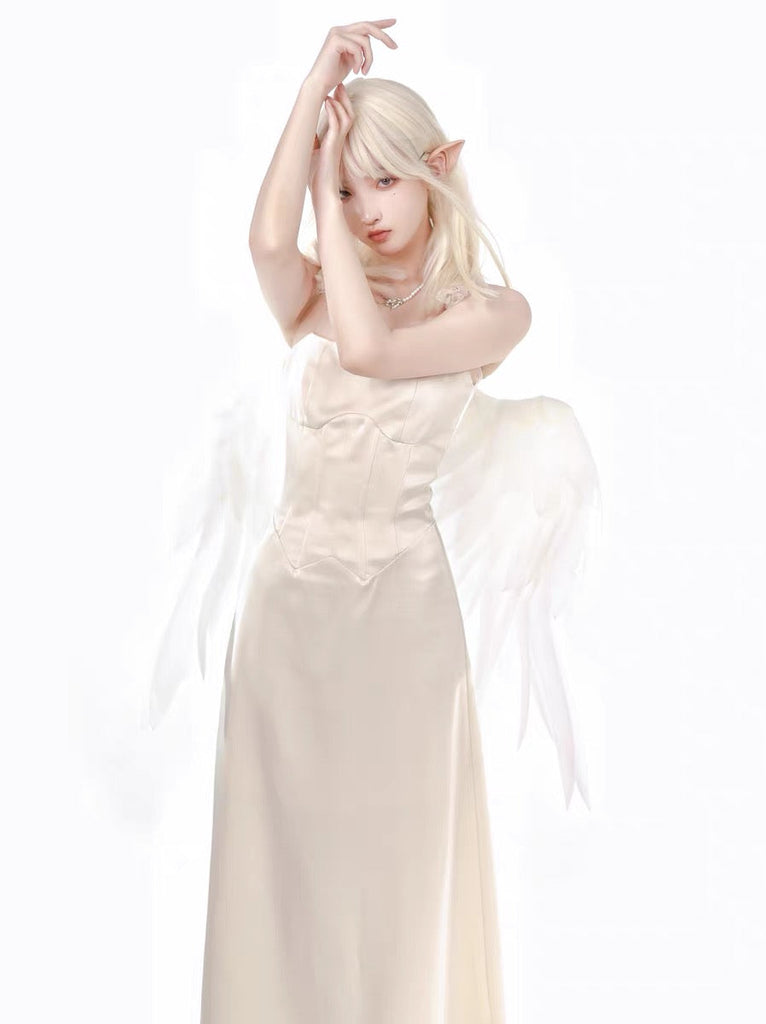 Get trendy with Soul Angel Gown Long Dress -  available at Peiliee Shop. Grab yours for $59.90 today!