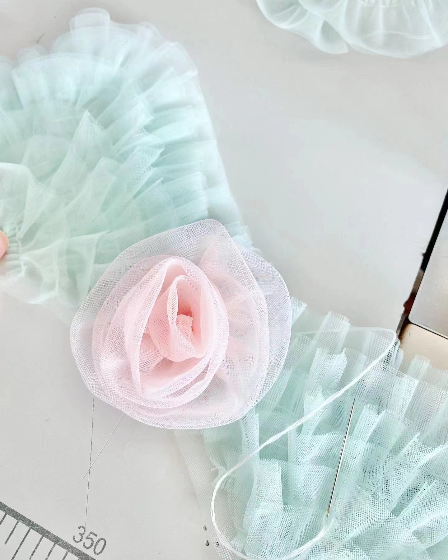 Get trendy with [August Unicorn] Strawberry Mint Marshmallow Handmade Dress Set - Dresses available at Peiliee Shop. Grab yours for $40 today!