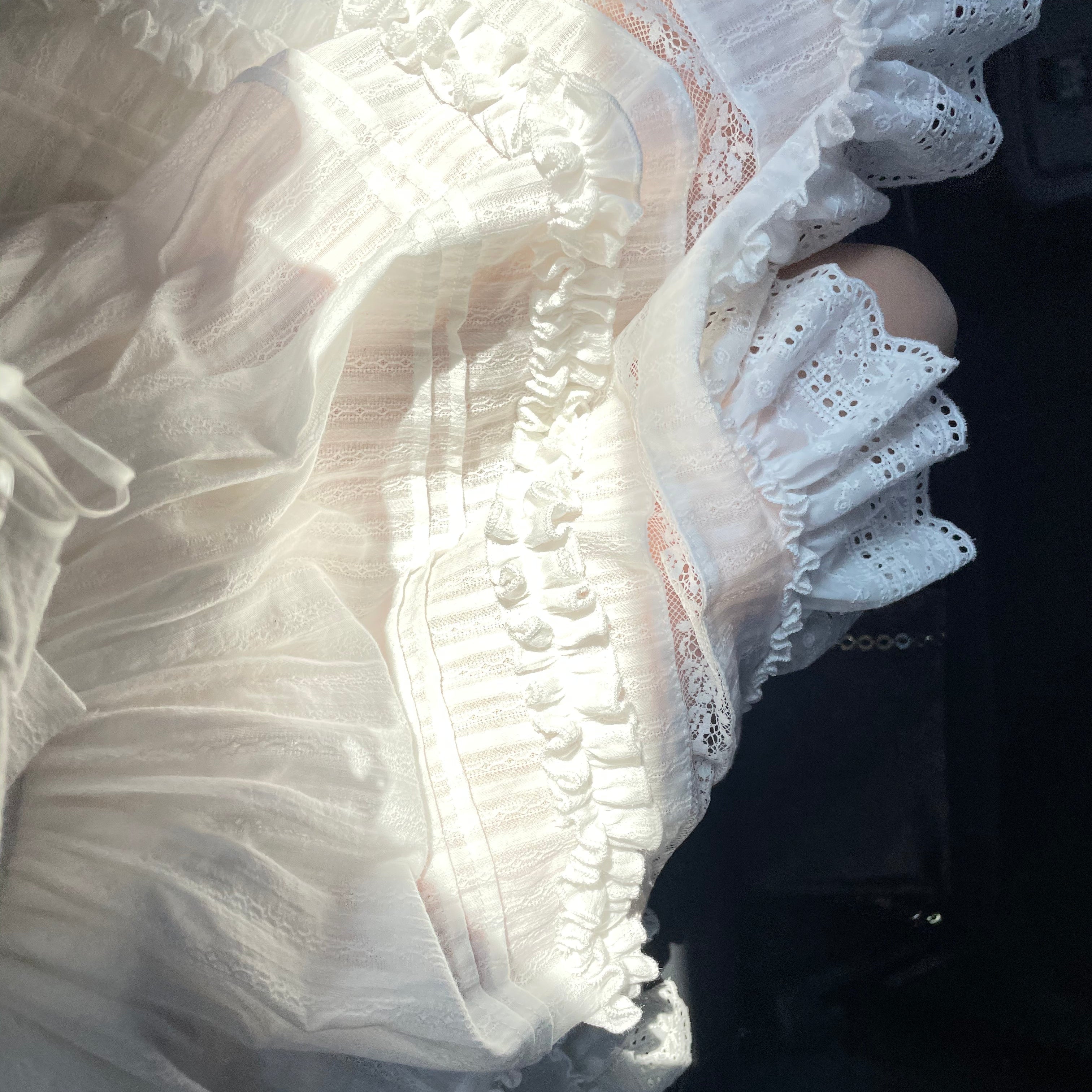 Get trendy with White Daisy Lover Cotton Set - Dresses available at Peiliee Shop. Grab yours for $35 today!