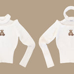 Get trendy with [Basic] Teddy bear faux fur sweater top -  available at Peiliee Shop. Grab yours for $20 today!