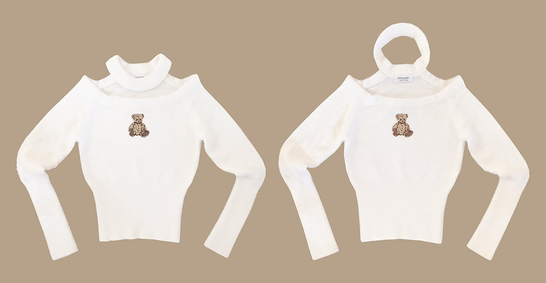 Get trendy with [Basic] Teddy bear faux fur sweater top -  available at Peiliee Shop. Grab yours for $20 today!