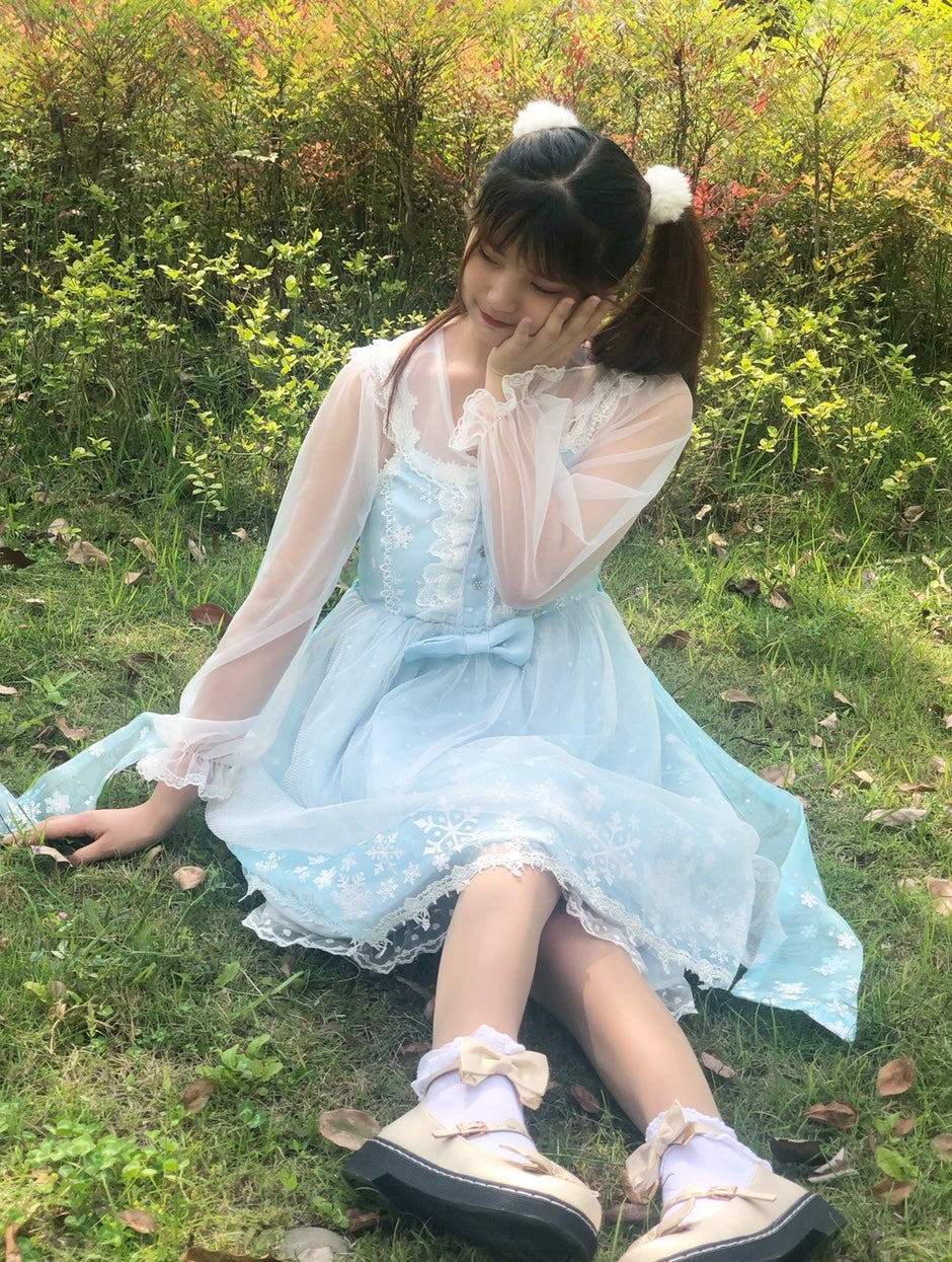 Get trendy with [2020 New] Yuki Hime Single Collar Pastel Babydoll Inner Blouse -  available at Peiliee Shop. Grab yours for $22 today!