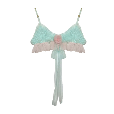 Get trendy with [August Unicorn] Strawberry Mint Marshmallow Handmade Dress Set - Dresses available at Peiliee Shop. Grab yours for $40 today!