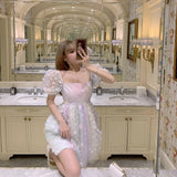 Get trendy with [Premium Selected] Dream Angel pastel rainbow coloured handmade princess dress -  available at Peiliee Shop. Grab yours for $85 today!