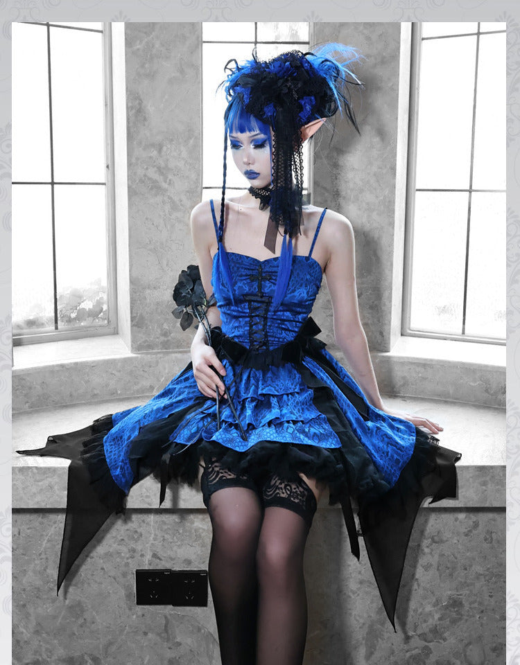 [ Pre-order Blood Supply Anniversary Special] Moon Eater Gothic Dress Set - Premium Dresses from Blood Supply - Just $79.00! Shop now at Peiliee Shop
