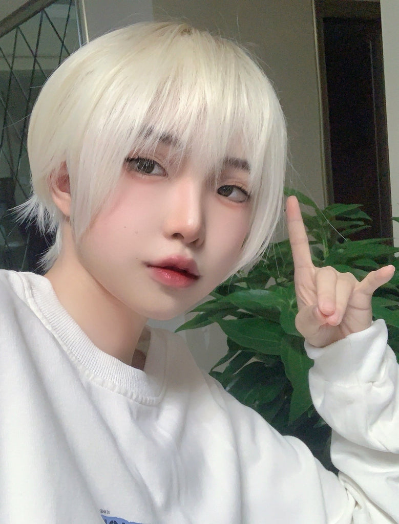 Bocchan cosplay men's wig - Premium Wig from Peiliee Wig - Just $28.00! Shop now at Peiliee Shop