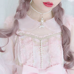 Get trendy with [2020 New] Yuki Hime Single Collar Pastel Babydoll Inner Blouse -  available at Peiliee Shop. Grab yours for $22 today!