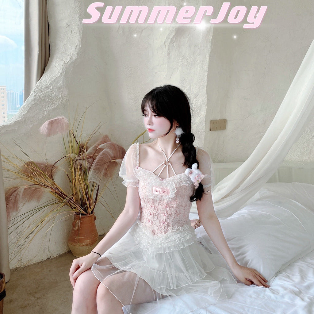 My first love lace princess dress - Premium Dresses from Summer Joy - Just $69.90! Shop now at Peiliee Shop