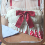 Get trendy with [2020 New] Yuki Hime Single Collar Pastel Babydoll Inner Blouse -  available at Peiliee Shop. Grab yours for $22 today!