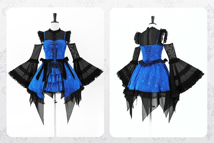 Get trendy with [ Pre-order Blood Supply Anniversary Special] Moon Eater Gothic Dress Set - Dresses available at Peiliee Shop. Grab yours for $79 today!