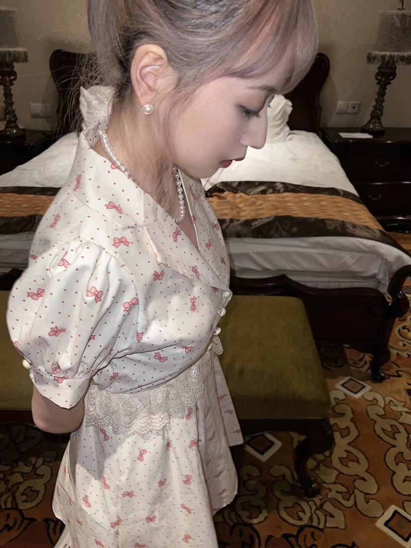 Get trendy with Dream Candy Vintage Cotton Dress - Dress available at Peiliee Shop. Grab yours for $38 today!