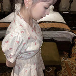 Get trendy with Dream Candy Vintage Cotton Dress - Dress available at Peiliee Shop. Grab yours for $38 today!