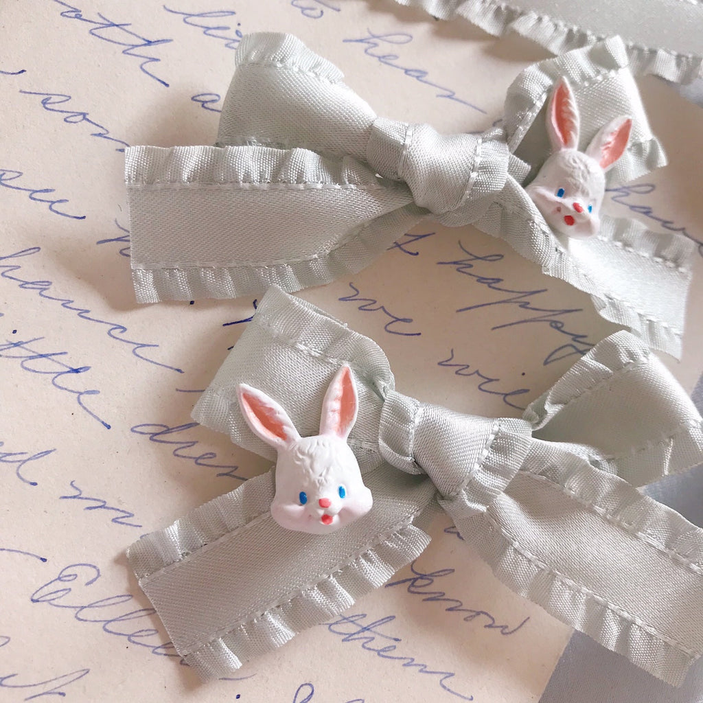 Get trendy with [From Sweden] Fine handmade bunny doll hairpin -  available at Peiliee Shop. Grab yours for $29.90 today!
