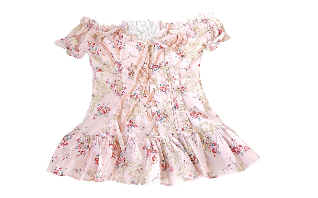 Flowers of Stars Top & Skirt Set - Premium Dresses from Leonie Girl - Just $36.00! Shop now at Peiliee Shop