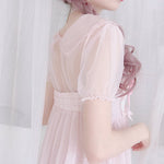 Get trendy with [2020 New] Yuki Hime Single Collar Pastel Babydoll Inner Blouse -  available at Peiliee Shop. Grab yours for $22 today!