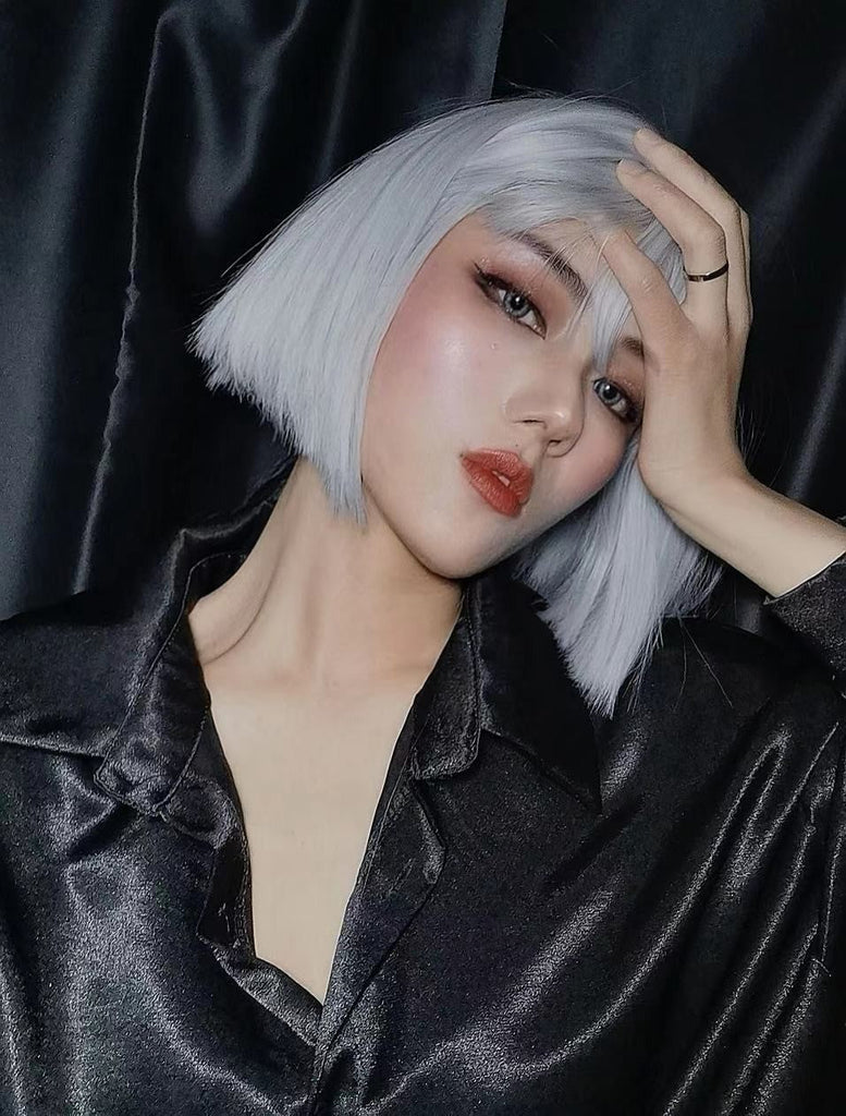 Get trendy with Be My Goth Soul Short Wig - Wig available at Peiliee Shop. Grab yours for $26 today!
