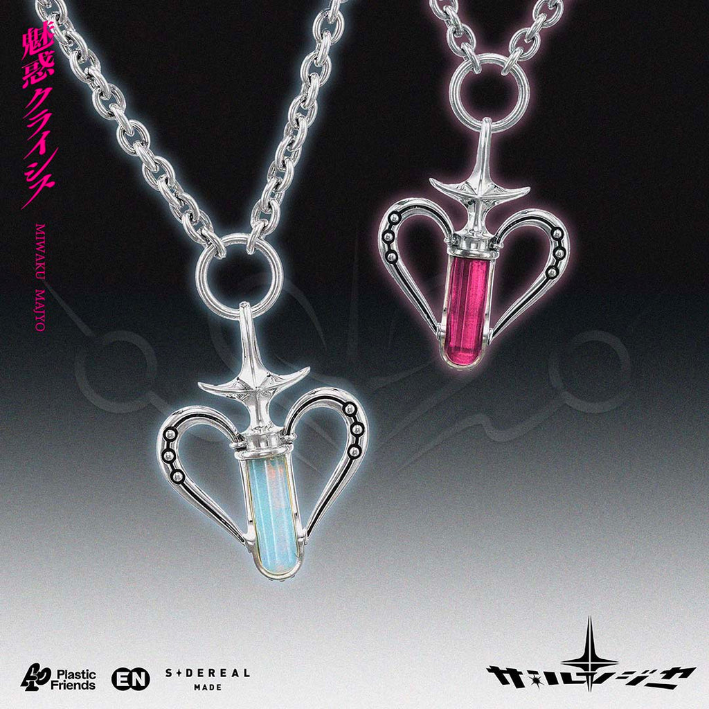 Get trendy with [SideReal X EN] Charm Energy Bottle Necklace - Necklaces available at Peiliee Shop. Grab yours for $152 today!