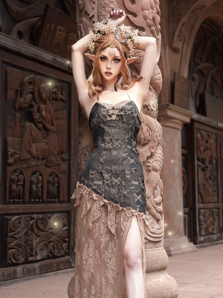 Rusty Dreamer Cami Dress Set - Premium Dresses from Blood Supply - Just $32.00! Shop now at Peiliee Shop