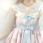 Get trendy with [2020 New] Yuki Hime Single Collar Pastel Babydoll Inner Blouse -  available at Peiliee Shop. Grab yours for $22 today!