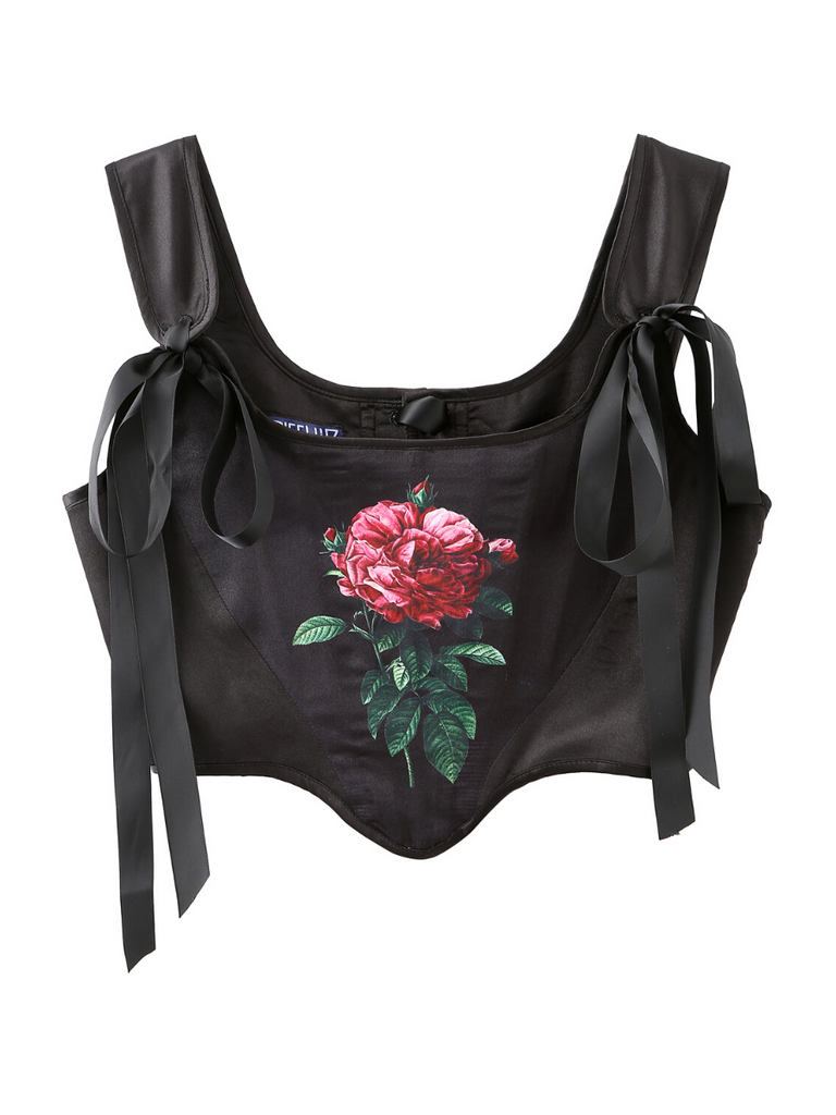 Backyard Rose Handmade Corset - Premium Clothing from Ricchie - Just $99.00! Shop now at Peiliee Shop