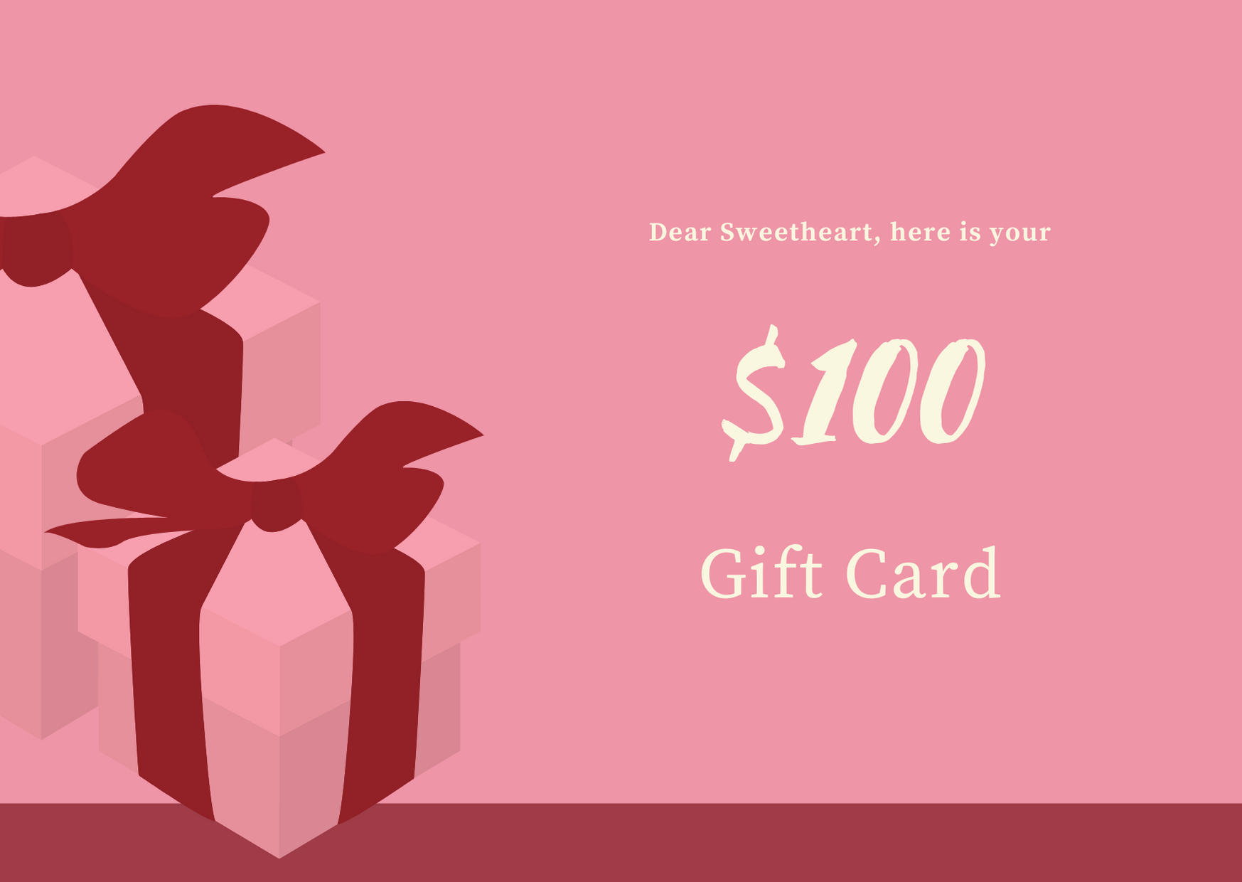 Get trendy with Gift Card - Gift Card available at Peiliee Shop. Grab yours for $10 today!