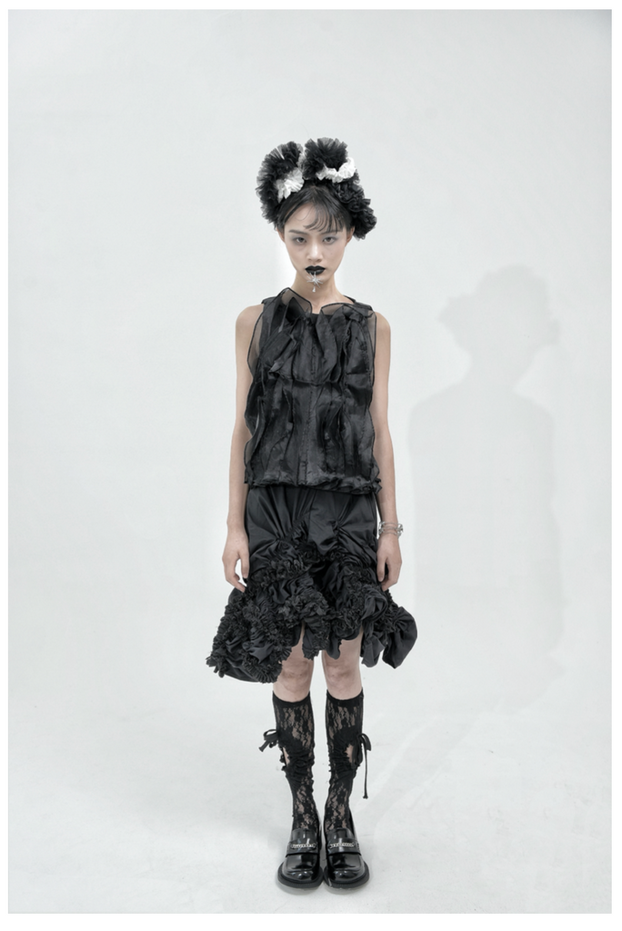 [Runway Couture] Black Coral Underwater Dress - Premium  from Mari Posa - Just $299.00! Shop now at Peiliee Shop