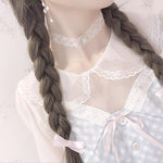 Get trendy with [2020 New] Yuki Hime Single Collar Pastel Babydoll Inner Blouse -  available at Peiliee Shop. Grab yours for $22 today!