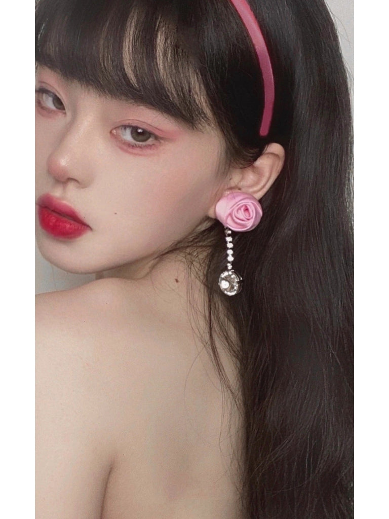 The Dark Rose Earring - Premium  from Seven Chen - Just $36.80! Shop now at Peiliee Shop