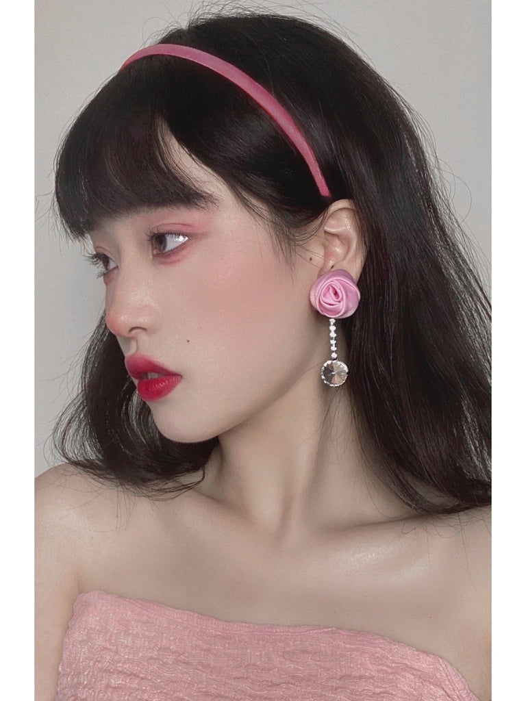 The Dark Rose Earring - Premium  from Seven Chen - Just $36.80! Shop now at Peiliee Shop