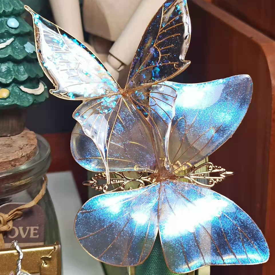 Get trendy with [Handmade] Pre-Order 2022 Version The Golden Butterfly Hairpins - Apparel & Accessories available at Peiliee Shop. Grab yours for $25 today!