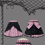 Get trendy with [Evil Tooth] Calling my sweetheart skirt -  available at Peiliee Shop. Grab yours for $49.90 today!